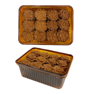 Belgian Almond Chocolate Butter Cookies 比利时巧克力杏仁牛油曲奇 (480G)