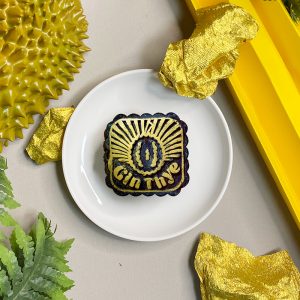 royal bliss durian snowskin mooncake with real durian