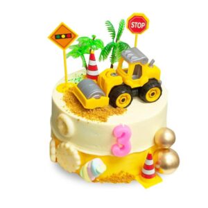 Construction Vehicle Cake 1 建筑车辆蛋糕 1 - 6 Inch / 8 Inc