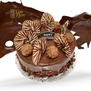 Rocher Chocolate Fudge Cake 费列罗巧克力蛋糕 - 6 inch/ 8 inch (Must order 2 days in advance 要提早两天预购) [Fresh Baked]