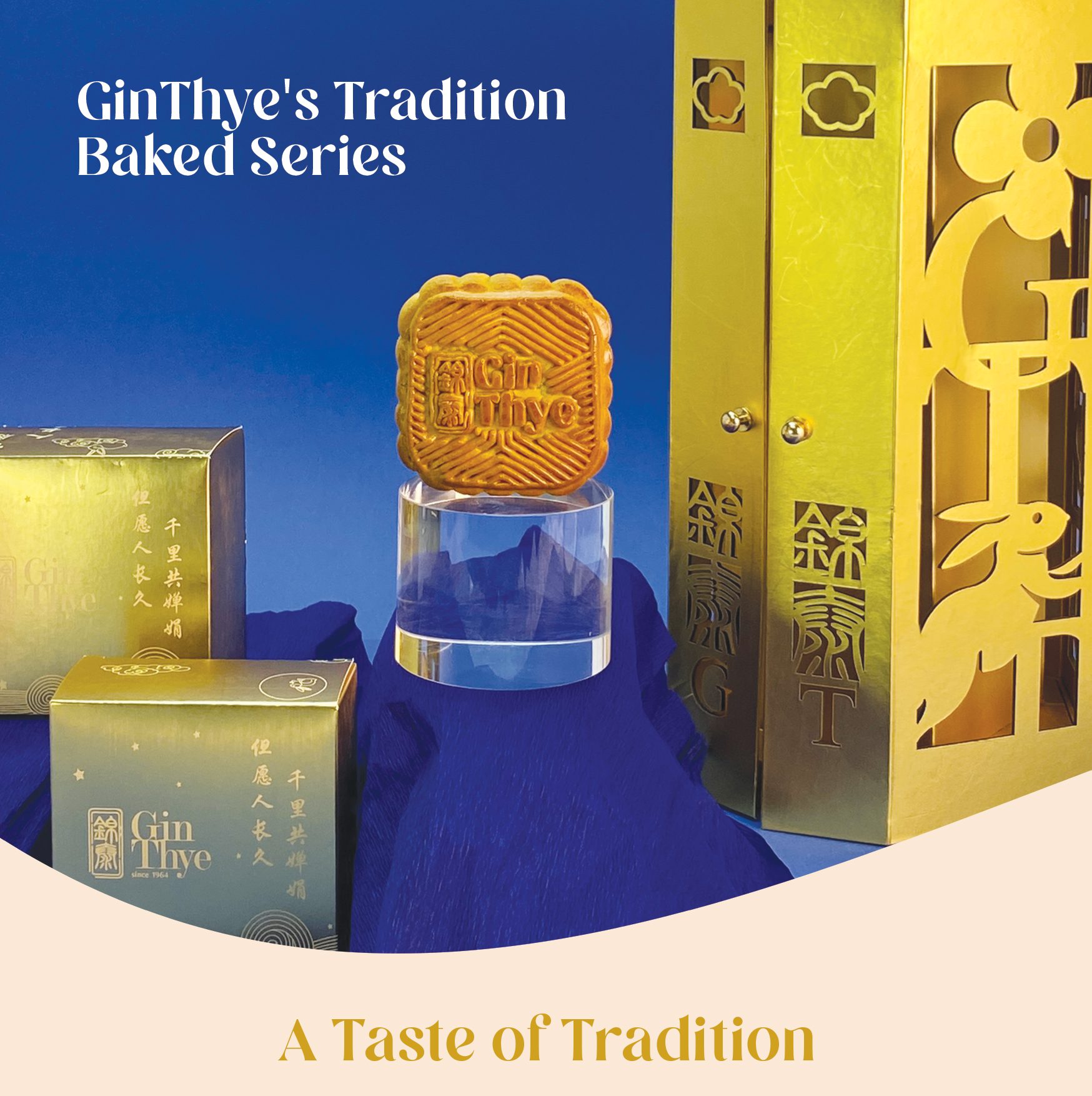 ginthye traditional baked mooncakes in 10 flavours